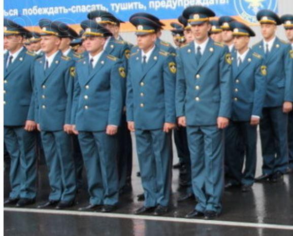 Кадетская форма МЧС России Парадная Китель