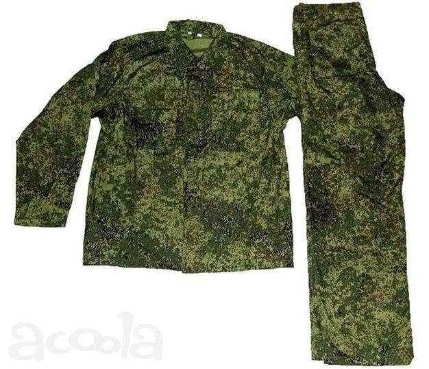 Костюм полевой ткань хл-пэф рип-стоп кмф цифра погон на плечах
